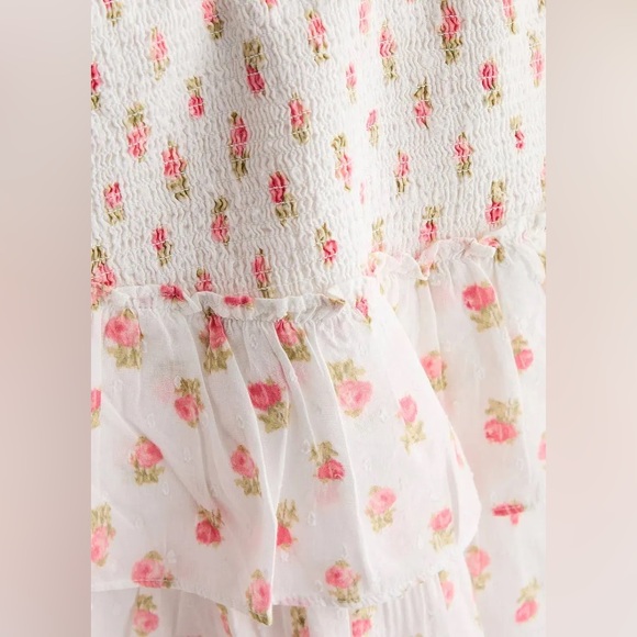 NWT LoveShackFancy Rossi Dress Cerise Pink XXL - Picture 5 of 13